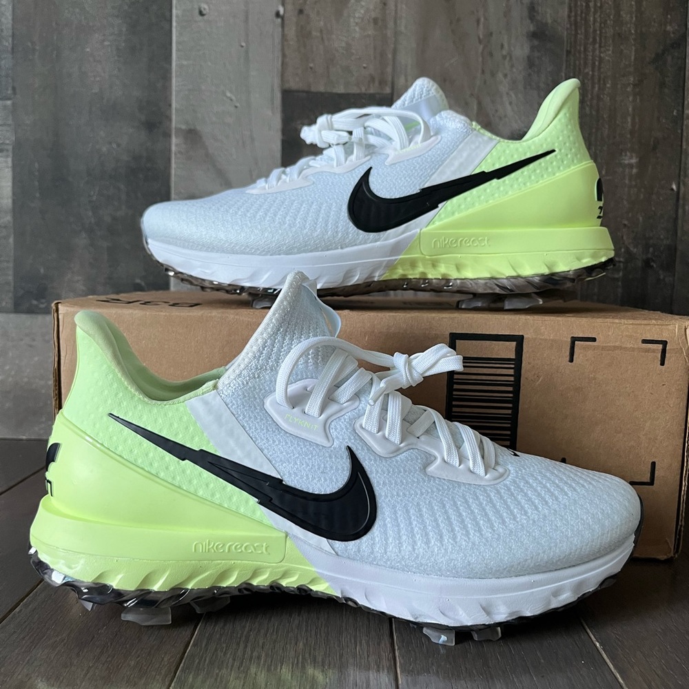 Nike Air Zoom Infinity Tour Golf Shoes Barely Volt CT0540-110 Mens Sz